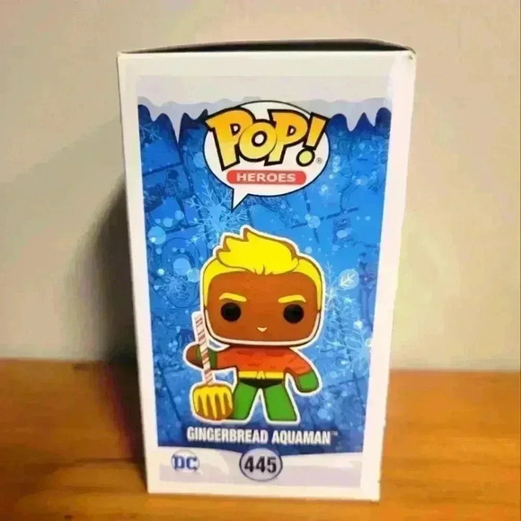 Funko pop 445 dc super heros Gingerbread Aquaman - Picture 4 of 6